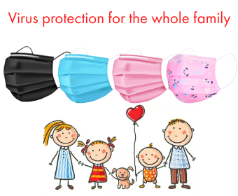 Safety masks for the whole family